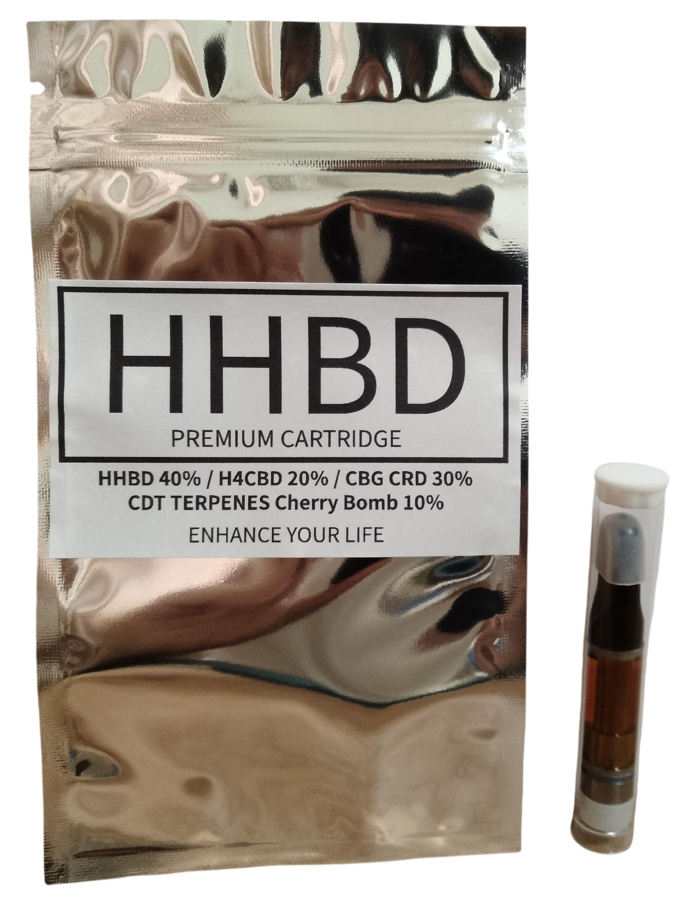 【1ml】HHBDリキッド CDT テルペン Cherry Bomb添加